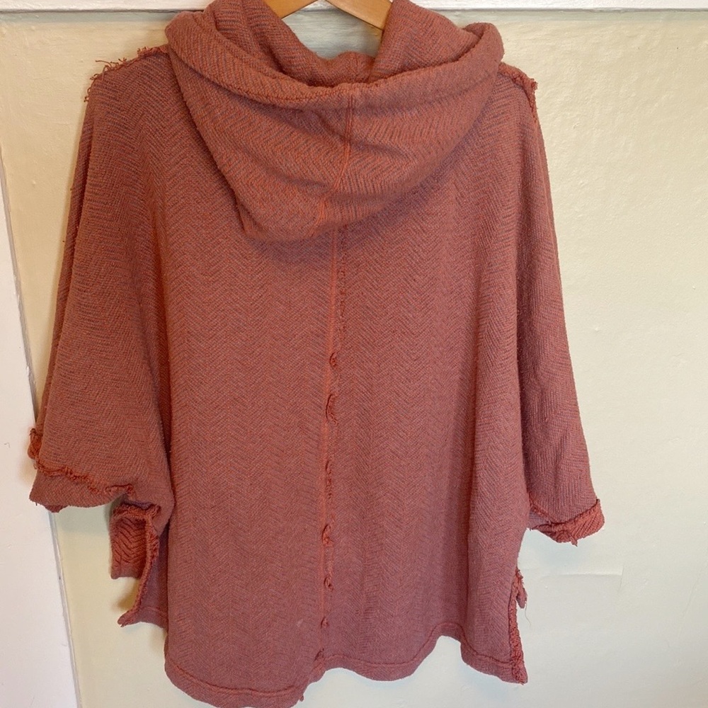 NEW Free People Zip Up Hoodie Oversized NWT - Picture 7 of 7